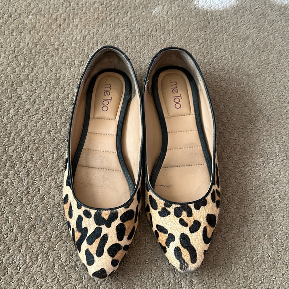 Me too leopard flats